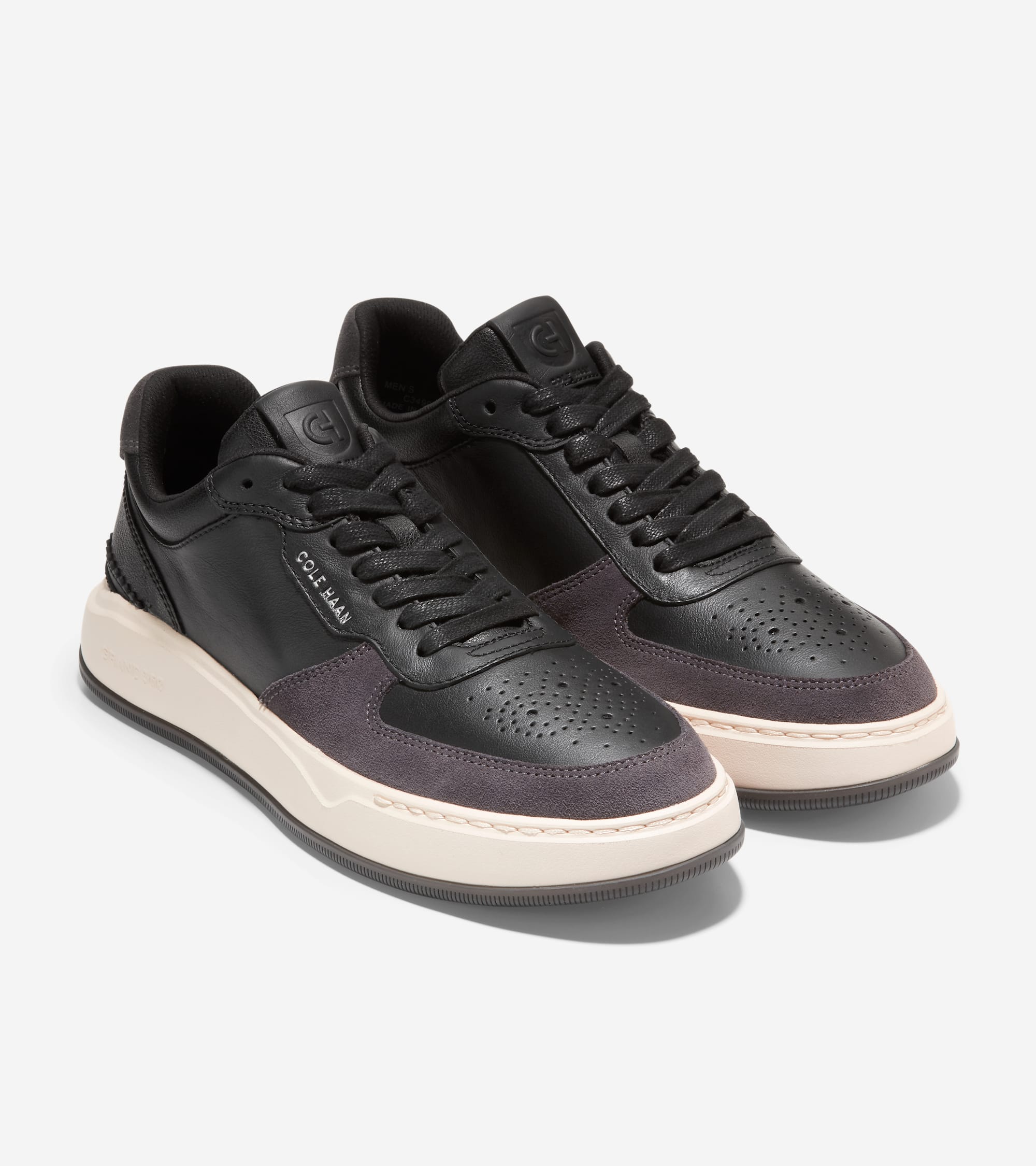 Cole Haan Men's Grandpro Crossover Sneaker Black Pavement C34905 - AllSportsWearUSA